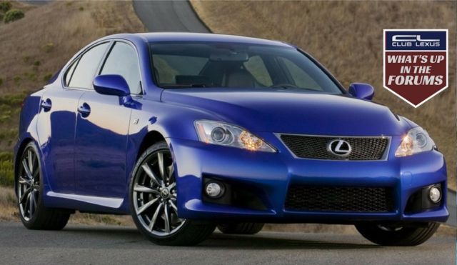 How Do You Value a 2008 Lexus IS F in Ultra Sonic Blue?