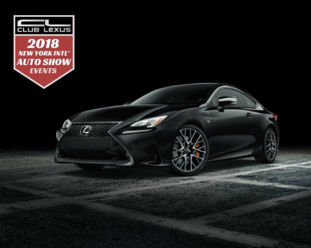 Lexus Goes Back to Black for RC F Sport