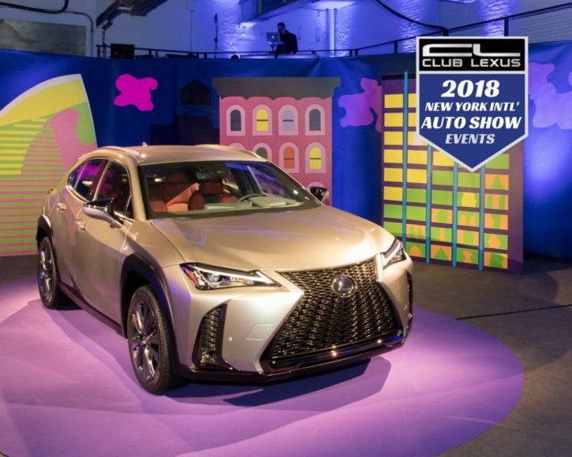 First-Ever Lexus UX Compact Luxury Crossover Makes N.A. Debut
