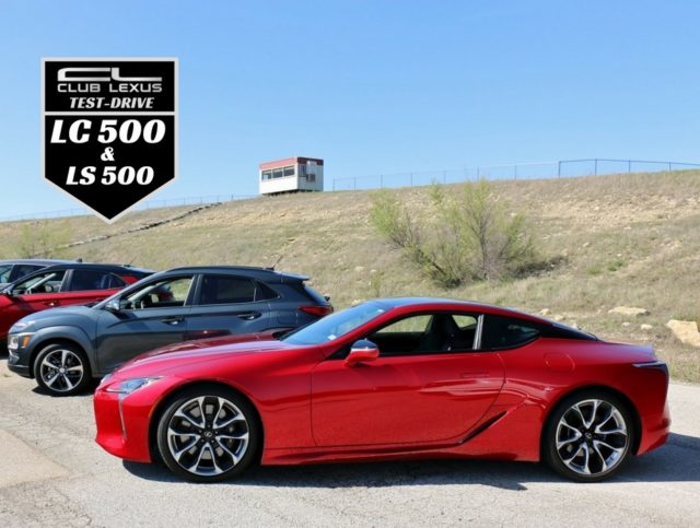 Hitting the Track in the Lexus LC 500 & LS 500 at Texas Auto Roundup
