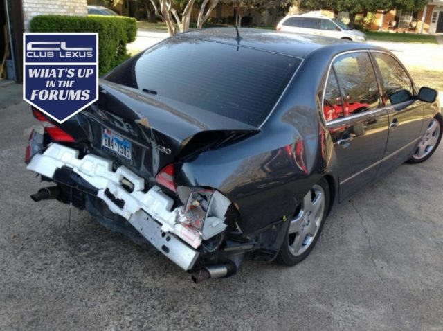 Would You Buy a Wrecked Lexus LS?