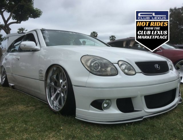 VIP Lexus GS300 Is One Bad Pearl-white Bagger