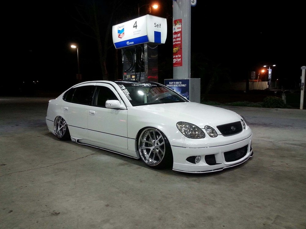 Vip Lexus Gs300 Is One Bad Pearl White Bagger