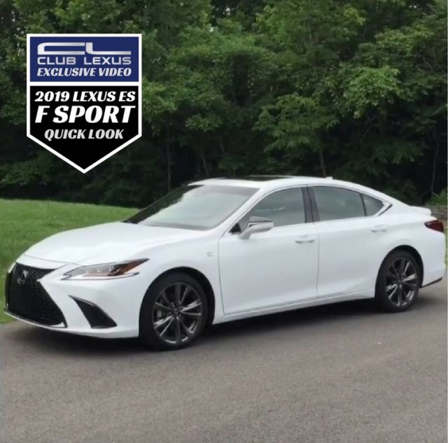 Taking a Closer Look at the 2019 Lexus ES (Video)