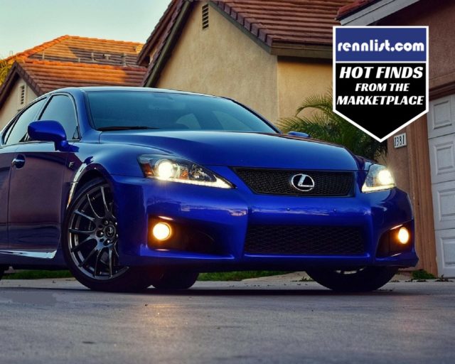 Radiant Blue Lexus IS F USB Is a Real Standout