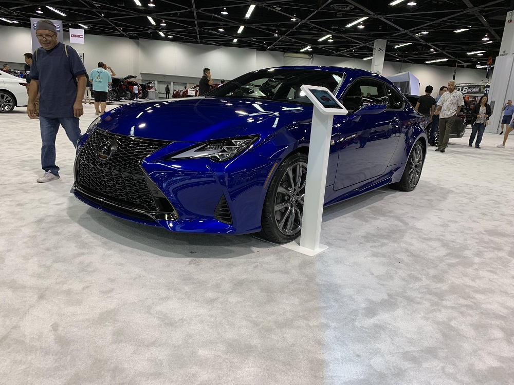 Revised 2019 Lexus Rc 350 F Sport Caught On Display
