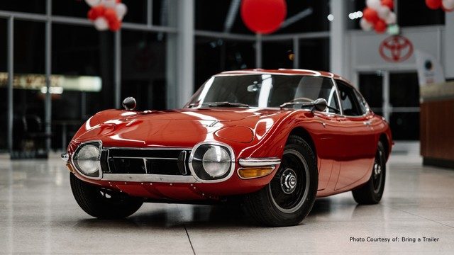 Rare LHD Toyota 2000GT Goes for Big Money at Auction