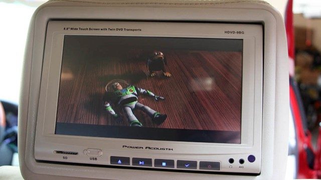 Lexus RX: How To Install a Headrest DVD Player