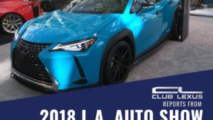 Lexus UX Special Edition in Living Color at L.A. Auto Show