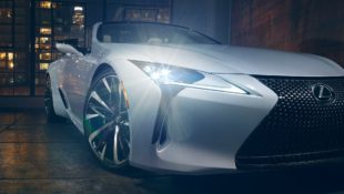 Lexus LC Convertible Concept Makes World Debut in Detroit