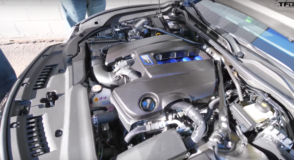 Lexus RC F Engine Bay