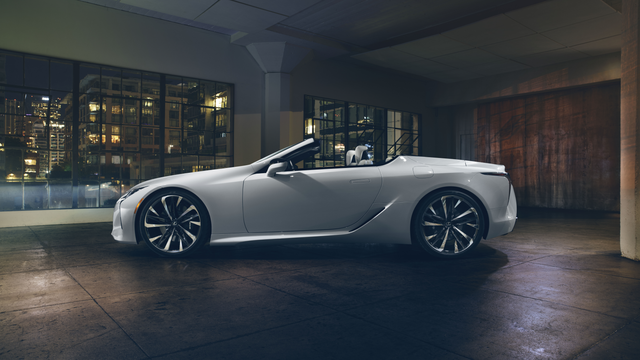 Lexus LC Convertible Design Dazzles at the Detroit Show