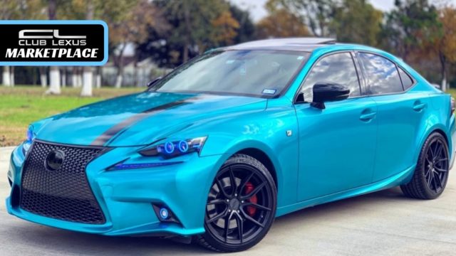 IS 200t Parting-out Auction will Inspire Your Next Lexus Mod