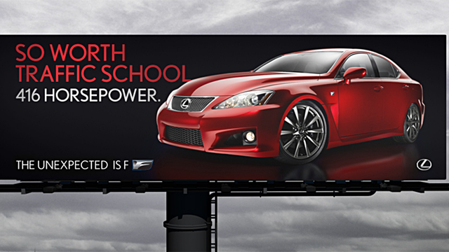 8 Lexus Billboards That Grabbed Our Attention