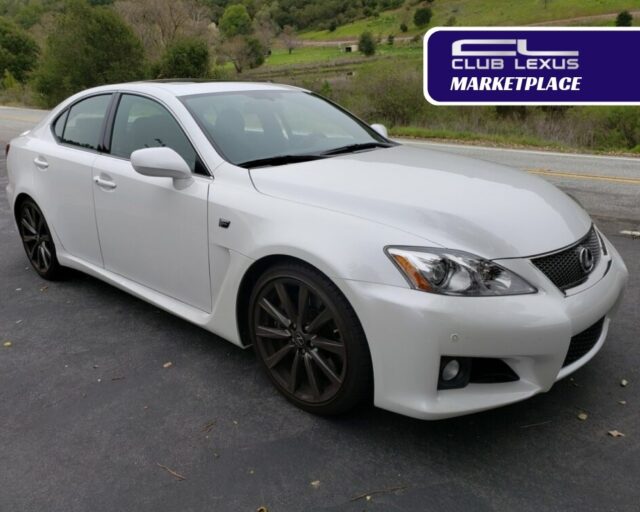 White-hot 2008 Lexus IS F is a Dream Ride Marketplace Find