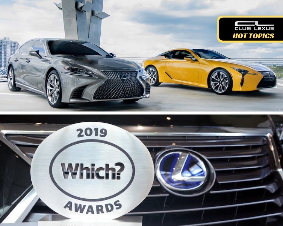 Lexus Awarded Best Car Brand by the 2019 ‘Which?’ Awards