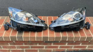 2012 Lexus IS F Headlights