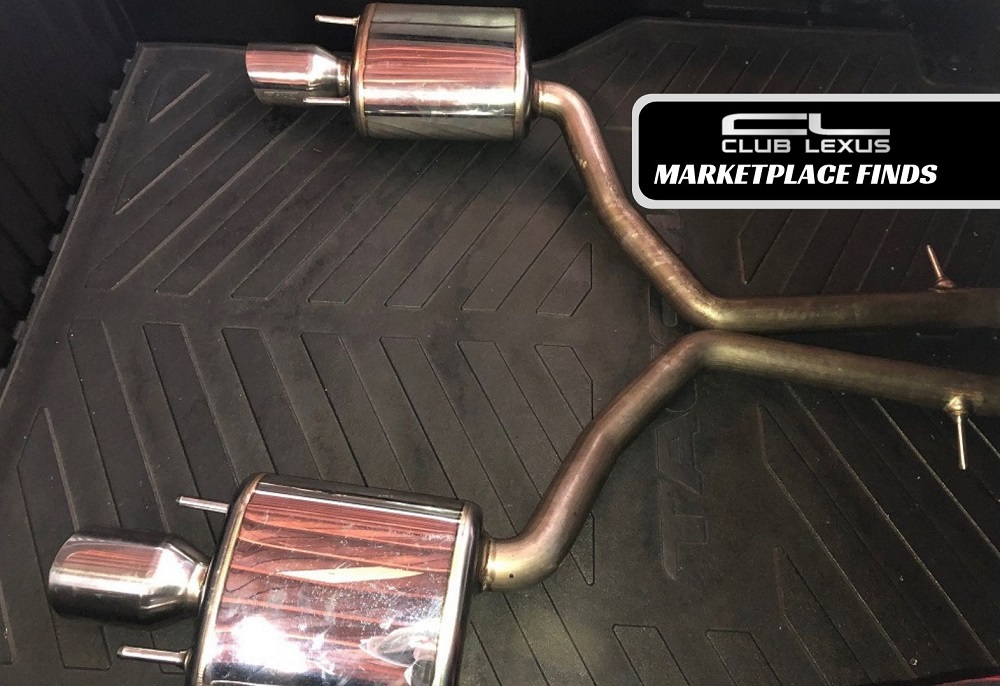 Lexus 3IS RC F-Sport Axle Back Exhaust: Deal of the Day