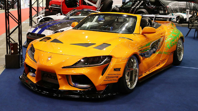 Wild 2JZ-Powered Supra Is Actually an SC430 Underneath