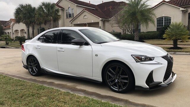 Ultra White IS 300 F Sport Looks Killer With Carbon Body Kit
