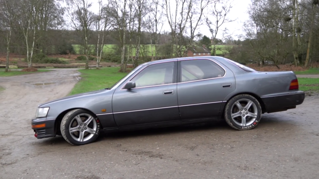 Drift-happy Lexus LS400 is One Amazing Sleeper