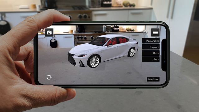 Lexus AR Play App Lets You Explore Your Car Virtually