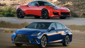 Lotus vs. Lexus: Two Cars with the Same V-6