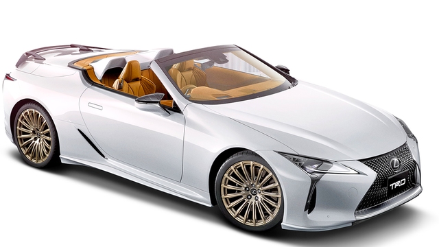 Lexus Adds TRD Options for the LC Convertible
