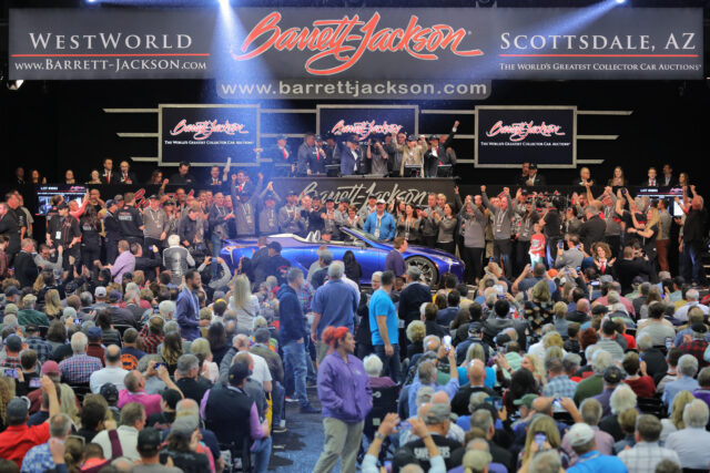 2021 Lexus LC 500 Convertible at Barrett-Jackson