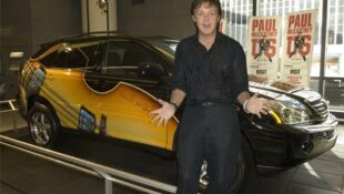 Paul McCartney and Lexus RX400h
