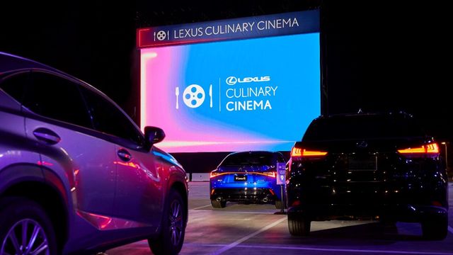 Lexus Upgrades Drive-In Movies With Chef-Prepared Food