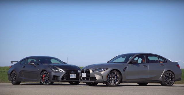 2021 Lexus RC F Track Edition vs BMW M3