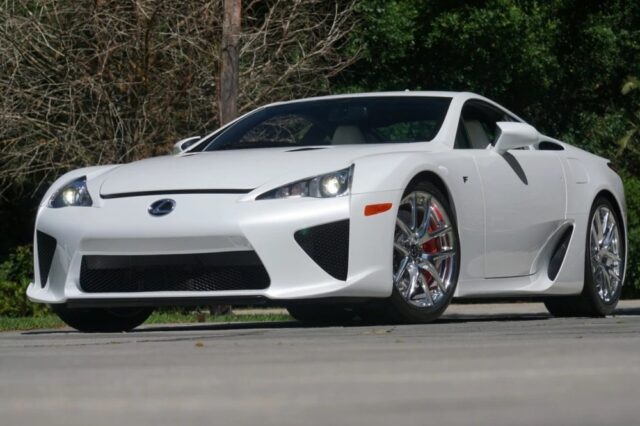 2012 Lexus LFA With 850 Miles on Odometer is Up For Auction