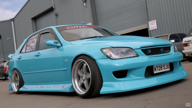 Drift Spec 1UZ-Swap Lexus IS 200 Takes On Mondello Race Track