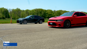 2022 Lexus IS 500 Obliterates Dodge Charger 392