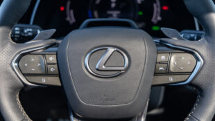 Lexus steering wheel