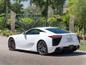 47-Mile Lexus LFA Whitest White