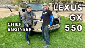 Interviewing Lexus GX Chief Engineer, Koji Tsukasaki