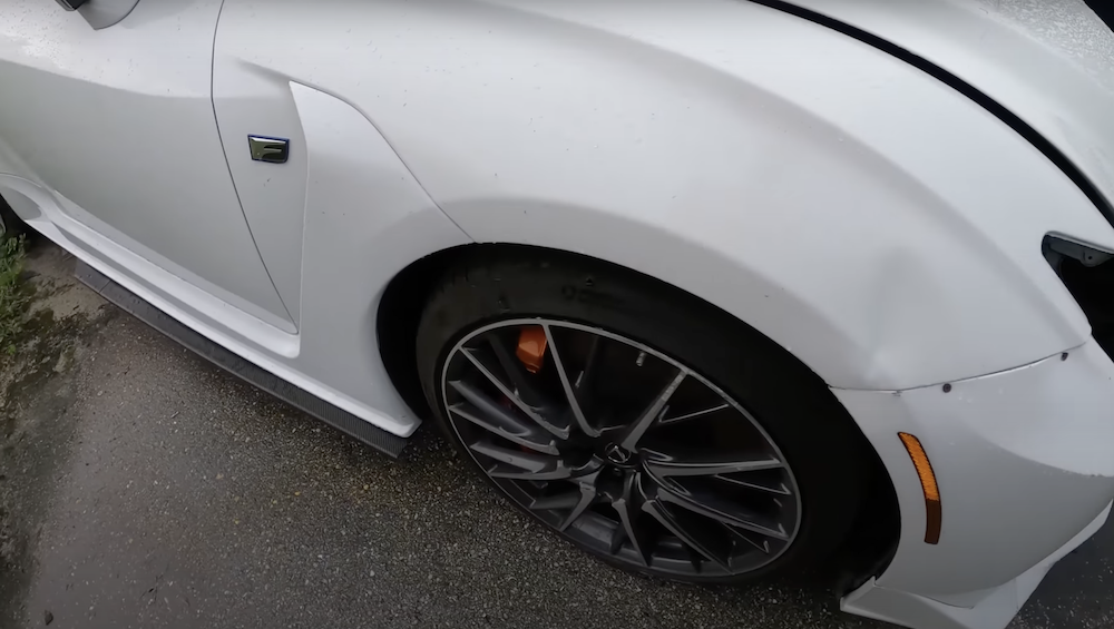 Salvaged Lexus RC F Scam