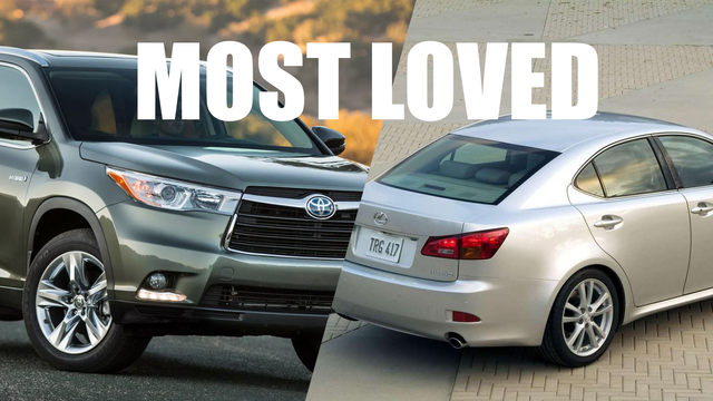 Top 5 Cars ‘Most Loved’ by Owners Are Toyotas According to New Study