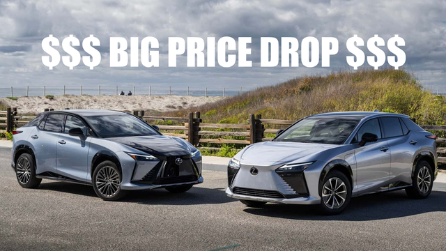 2025 Lexus RZ Gets Massive Price Drops Across the Board, New Entry Trim