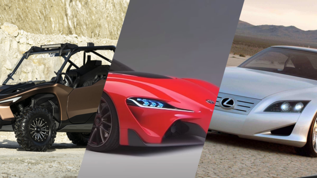 8 Coolest Toyota and Lexus Concept Cars Over The Years